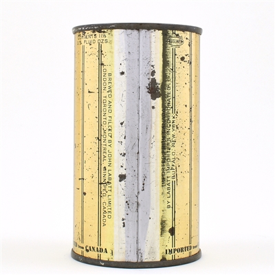 Labatt's Pilsener Beer Canadian Flat Top IMPORTED