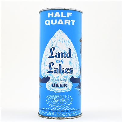 Land of Lakes Beer 16 Ounce Flat Top PILSEN 232-2 SHARP