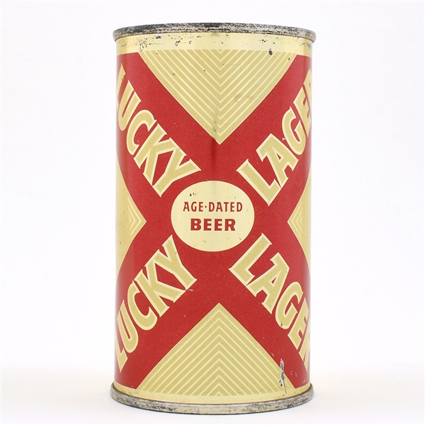 Lucky Lager Beer Flat Top SAN FRANCISCO 93-18 EXCELLENT