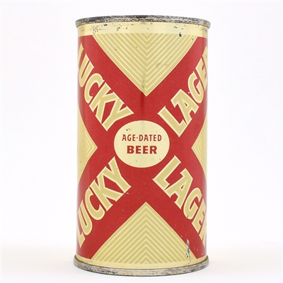 Lucky Lager Beer Flat Top SAN FRANCISCO 93-18 EXCELLENT