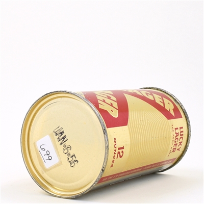 Lucky Lager Beer Flat Top SAN FRANCISCO 93-18 EXCELLENT