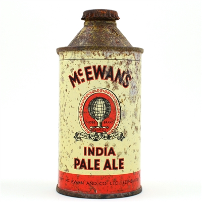 McEwans India Pale Ale Scottish Cone Top RARE