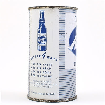 Meister Brau Beer Flat Top 95-7