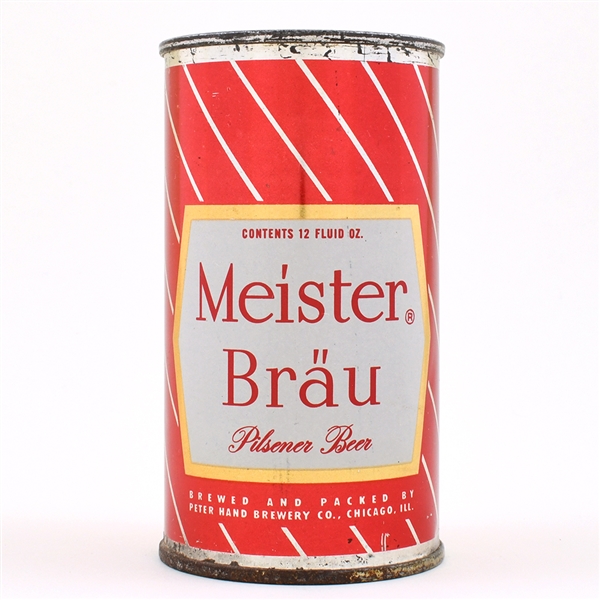 Meister Brau Beer Set Flat Top RED STRIPES 1952 95-22