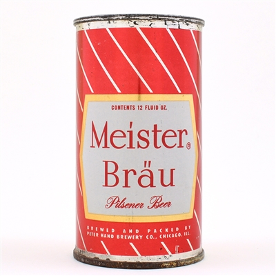 Meister Brau Beer Set Flat Top RED STRIPES 1952 95-22