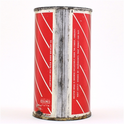 Meister Brau Beer Set Flat Top RED STRIPES 1952 95-22