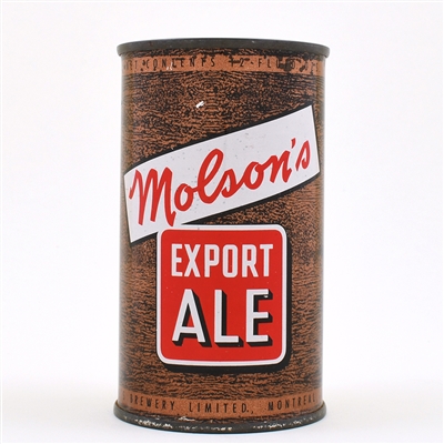 Molsons Export Ale Canadian Flat Top