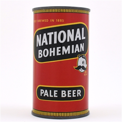 National Bohemian Beer Flat Top BALTIMORE KEGLINED 102-5 CLEAN