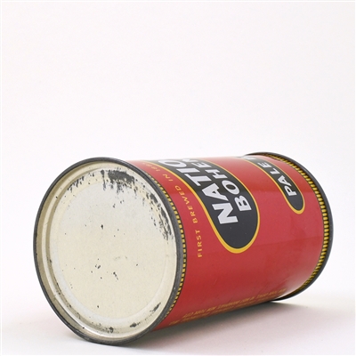 National Bohemian Beer Flat Top BALTIMORE KEGLINED 102-5 CLEAN