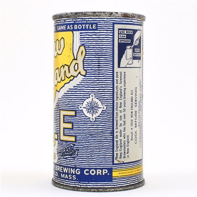 New England Ale Instructional Flat Top 103-8 OI 579 SCARCE CLEAN