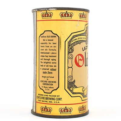 Old Crown Ale Instructional Flat Top IRTP 104-38 OI 587 EXCELLENT