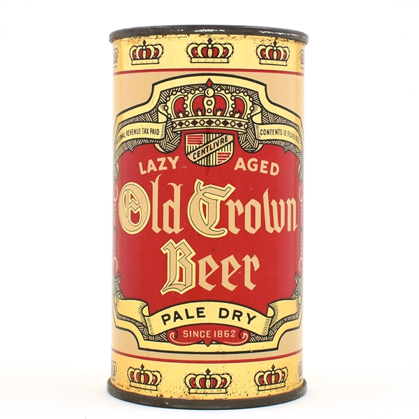 Old Crown Beer Instructional Flat Top IRTP 104-16 OI 590 EXCELLENT