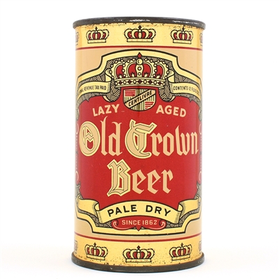 Old Crown Beer Instructional Flat Top IRTP 104-16 OI 590 EXCELLENT