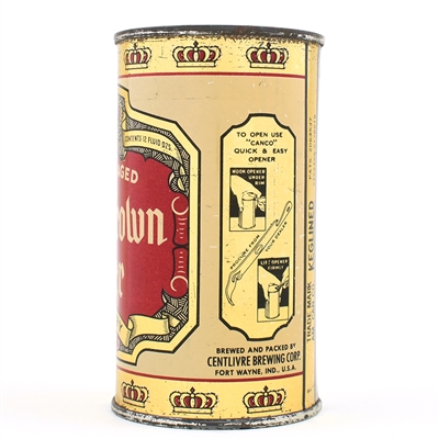 Old Crown Beer Instructional Flat Top NON-IRTP 104-17 OI 591