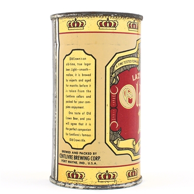 Old Crown Beer Instructional Flat Top NON-IRTP 104-17 OI 591