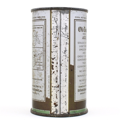Old Dutch Brand Ale Instructional Flat Top 105-27 OI 594