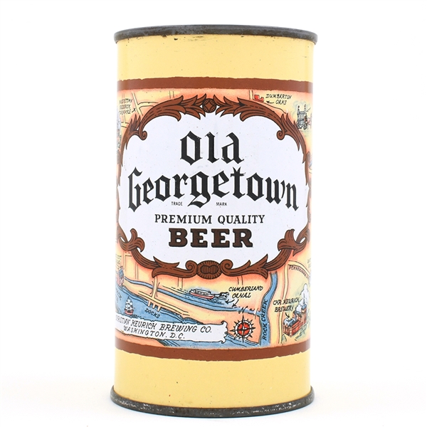 Old Georgetown Beer Flat Top AMERICAN DARK BROWN 106-17 SHARP