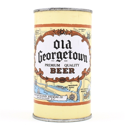 Old Georgetown Beer Flat Top CROWN LIGHT BROWN 106-16 OUTSTANDING