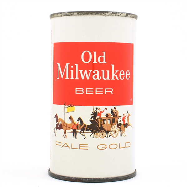 Old Milwaukee Pale Gold Beer Flat Top MILWAUKEE 107-29 OUTSTANDING