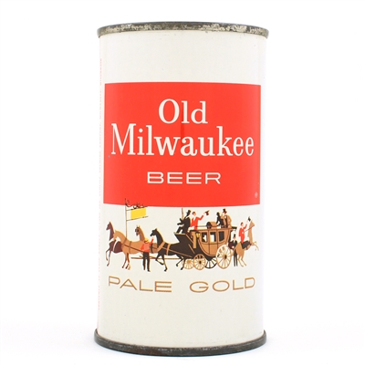 Old Milwaukee Pale Gold Beer Flat Top MILWAUKEE 107-29 OUTSTANDING