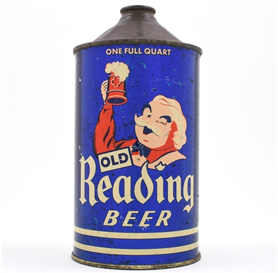 Old Reading Beer Quart Cone Top 216-6 GUS