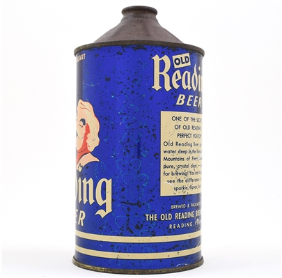 Old Reading Beer Quart Cone Top 216-6 GUS