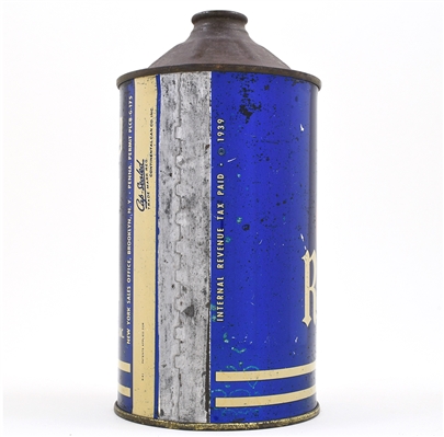 Old Reading Beer Quart Cone Top 216-6 GUS
