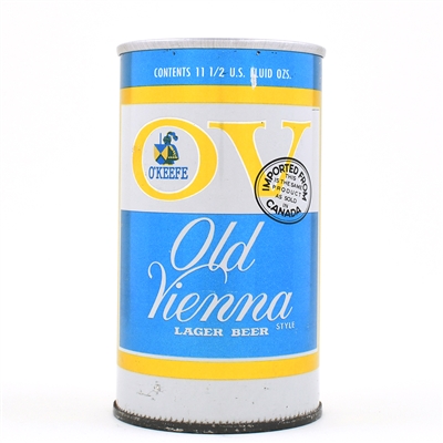 Old Vienna Beer Canadian Zip Top CLEAN