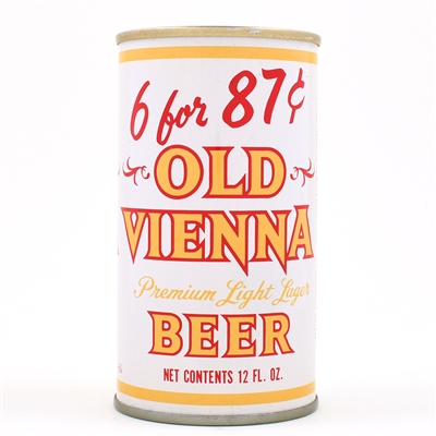 Old Vienna Beer Pull Tab 102-40 OUTSTANDING