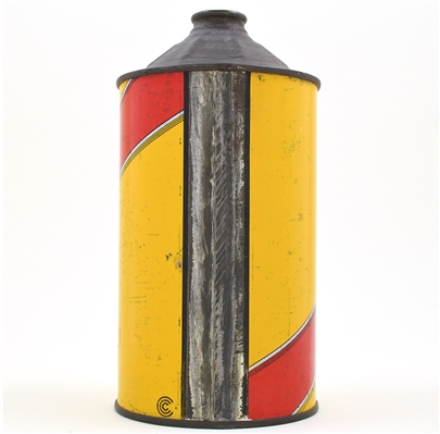 Ortliebs Beer Quart Cone Top 216-12 SCARCE FULL BREWERY FRONT