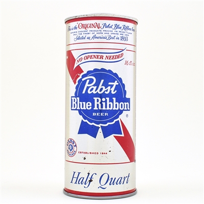 Pabst Blue Ribbon 16 Ounce Pull Tab Misprint or Test INCOMPLETE LID UNLISTED