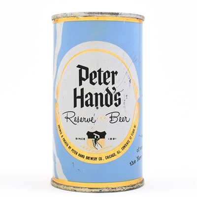 Peter Hands Reserve Beer Set Flat Top 113-20 EXCELLENT