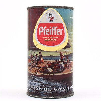 Pfeiffer Beer Outdoor Set Flat Top DARK SAILBOAT METALLIC 114-7 SHARP