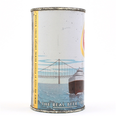 Pfeiffer Beer Outdoor Set Flat Top GREAT LAKES FREIGHTER METALLIC 114-6