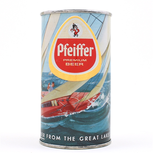 Pfeiffer Outdoor Set Flat Top LIGHT SAILBOAT METALLIC ROLLED 114-8 MINTY