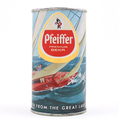 Pfeiffer Outdoor Set Flat Top LIGHT SAILBOAT METALLIC ROLLED 114-8 MINTY