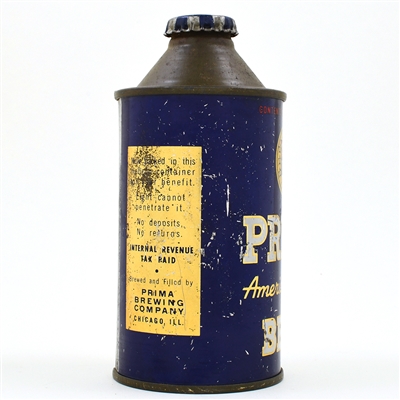 Prima Beer Cone Top IRTP 179-27