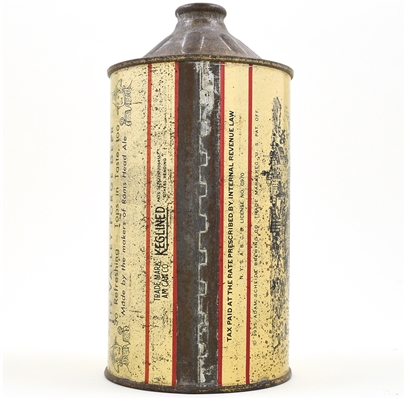 Rams Head Ale Quart Cone Top 217-15