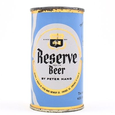 Reserve Peter Hand Beer Set Flat Top 113-30