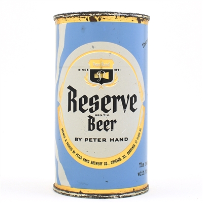 Reserve Peter Hand Beer Set Flat Top 113-31