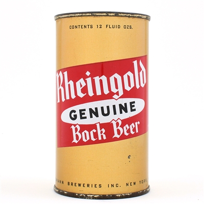 Rheingold Bock Beer Flat Top NEW YORK 124-17 EXCELLENT