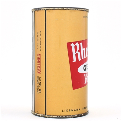 Rheingold Bock Beer Flat Top NEW YORK 124-17 EXCELLENT