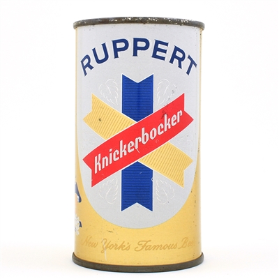 Ruppert Knickerbocker Beer Flat Top NEW YORK SATIN GOLD L126-22