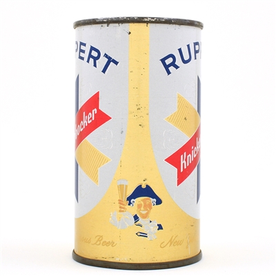 Ruppert Knickerbocker Beer Flat Top NEW YORK SATIN GOLD L126-22