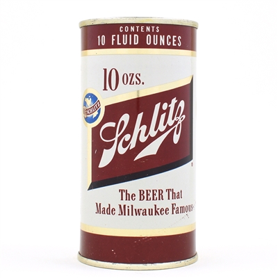 Schlitz Beer 10 Ounce Flat Top 129-30 MINTY