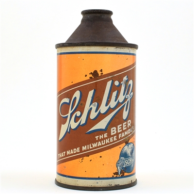 Schlitz Beer Cone Top NO DISTRIBUTOR 183-28