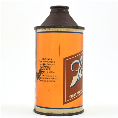 Schlitz Beer Cone Top NO DISTRIBUTOR 183-28