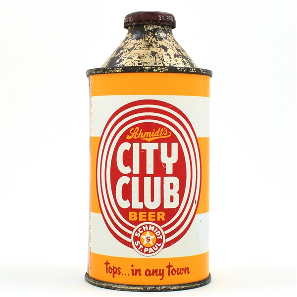 Schmidts City Club Beer Cone Top 184-17