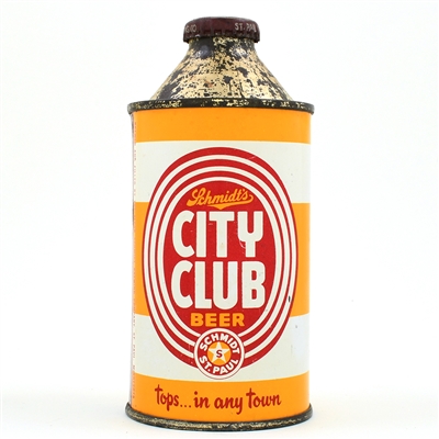 Schmidts City Club Beer Cone Top 184-17