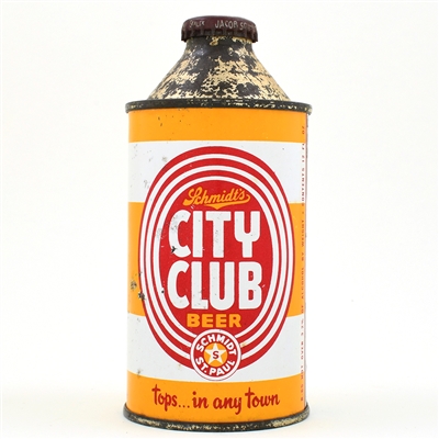 Schmidts City Club Beer Cone Top 184-17